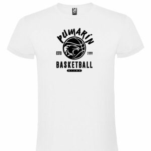 🤍 Camiseta blanca — Pumarín Basketball Edition